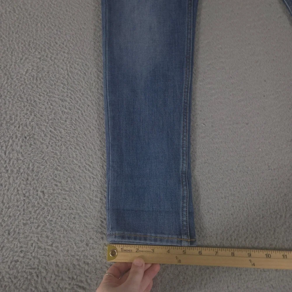 Banana Republic Jeans Mens 31x30 Blue Skinny Fit Travel Stretch Denim Slim Leg
